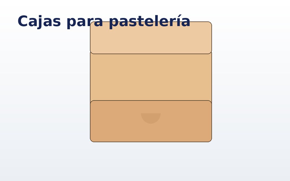 Cajas para pastelería